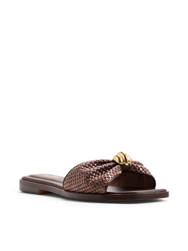 AURIA - כפכפים שטוחים עם פפיון