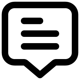 אייקון של תיבת טקסט